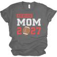 Senior Football Mom 2027 Team Class Of 2027 Graduation Mom Unisex Jersey T-Shirt