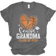 Senior Grandma Class Of 2026 Basketball Graduation Heart Unisex Jersey T-Shirt