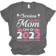 Senior Mom Of A Class Of 2022 Heart School Graduation Unisex Jersey T-Shirt