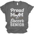 Senior Mom Class Of 2026 Soccer Mom Graduation Unisex Jersey T-Shirt