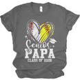 Senior Papa Class Of 2026 Baseball Softball Graduation Heart Unisex Jersey T-Shirt