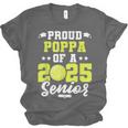 Senior Poppa 2025 Tennis Class Of 2025 Graduation Unisex Jersey T-Shirt