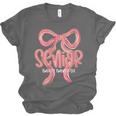Senior Twenty Twenty-Six Coquette Graduation Class Of 2026 Unisex Jersey T-Shirt
