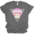 Seniors 2021 For Her Him Retro 21 Graduation Class Unisex Jersey T-Shirt