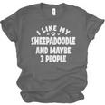 Sheepadoodle Fur Parent Sheeppoo Lover Dog Owner Introvert Unisex Jersey T-Shirt Sheepadoodle Fur Parent Sheeppoo Lover Dog Owner Introvert Unisex Jersey T-Shirt