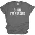 Shhh I'm Reading Book Lover Bookish Read Lover Outfit Unisex Jersey T-Shirt