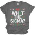 What The Sigma Christmas Party Outfit For Introverts Unisex Jersey T-Shirt What The Sigma Christmas Party Outfit For Introverts Unisex Jersey T-Shirt