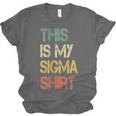 This Is My Sigma Shirt Male Lone Wolf Minimalist Introvert Unisex Jersey T-Shirt This Is My Sigma Shirt Male Lone Wolf Minimalist Introvert Unisex Jersey T-Shirt