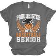 Sister Class Of 2025 Senior Basketball Graduation Family Unisex Jersey T-Shirt