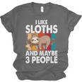 Sloth For Sloth Lover Men Women Kids Introvert Unisex Jersey T-Shirt Sloth For Sloth Lover Men Women Kids Introvert Unisex Jersey T-Shirt