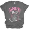 SMUT Slut Provocative Literature Book Club Book Reading Unisex Jersey T-Shirt