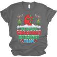 Snow Christmas Introvert Team Introverted Introvert Xmas Unisex Jersey T-Shirt