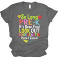 So Long Pre-K Kindergarten Here I Come Graduation Kids Unisex Jersey T-Shirt