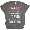 So Long Preschool Kindergarten Here I Come Graduation Unisex Jersey T-Shirt