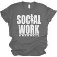Social Work Graduate TShirt College Graduation Unisex Jersey T-Shirt