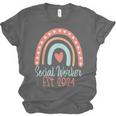 Social Worker Work MSW BSW Graduation 2024 Masters Degree Unisex Jersey T-Shirt
