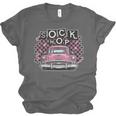 Sock Hop 50s Classic Car Nostalgia 1950s Greaser Unisex Jersey T-Shirt