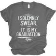 I Solemnly Swear That It's My Graduation Class Of 2024 Grad Unisex Jersey T-Shirt