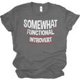 Somewhat Functional Introvert Unisex Jersey T-Shirt Somewhat Functional Introvert Unisex Jersey T-Shirt