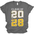 Sophomore 2028 Class Of 2028 Graduation 2028 10th Grade Unisex Jersey T-Shirt
