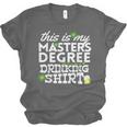 St Patricks Day Masters Degree MSW Graduation Social Work Unisex Jersey T-Shirt