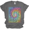 Straight Outta 5th Grade Class Of 2022 School Graduation Unisex Jersey T-Shirt