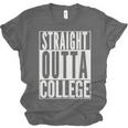 STRAIGHT OUTTA COLLEGE Graduation 2019 Her Him Women Unisex Jersey T-Shirt