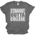 Straight Outta College Shirt College Graduation Shirt Unisex Jersey T-Shirt