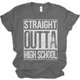 Straight Outta High School Shirt Graduation Idea Unisex Jersey T-Shirt