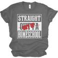 Straight Outta Homeschool Shirt Graduation Unisex Jersey T-Shirt