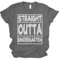 Straight Outta Kindergarten Shirt Great Graduation Idea Unisex Jersey T-Shirt