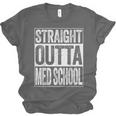Straight Outta Med School Shirt Medical Graduation Unisex Jersey T-Shirt