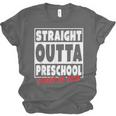 Straight Outta Preschool Class Of 2018 Graduation Shirt Unisex Jersey T-Shirt