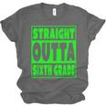 Straight Outta Sixth Grade Graduation Class Unisex Jersey T-Shirt