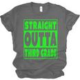 Straight Outta Third Grade Graduation Class Unisex Jersey T-Shirt