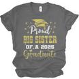 Super Proud Big Sister Of 2025 Graduate Graduation Family Unisex Jersey T-Shirt