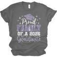 Super Proud Family Of 2026 Graduate Senior Graduation Family Unisex Jersey T-Shirt