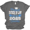 Super Proud Father In Law Of 2025 Graduate Graduation Family Unisex Jersey T-Shirt