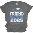 Super Proud Friend Of 2025 Graduate Senior Graduation Family Unisex Jersey T-Shirt