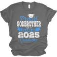 Super Proud Godbrother Of 2025 Graduate Graduation Family Unisex Jersey T-Shirt