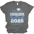 Super Proud GodGrandpa Of 2025 Graduate Graduation Family Unisex Jersey T-Shirt