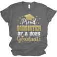 Super Proud Godsister Of 2025 Graduate Graduation Family Unisex Jersey T-Shirt