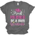 Super Proud Grandma Of 2025 Graduate Graduation Family Unisex Jersey T-Shirt
