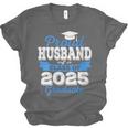 Super Proud Husband Of 2025 Graduate Graduation Family Unisex Jersey T-Shirt