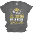 Super Proud Little Cousin Of 2025 Graduate Graduation Family Unisex Jersey T-Shirt