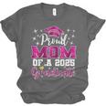 Super Proud Mom Of 2025 Graduate Senior Graduation Family Unisex Jersey T-Shirt