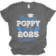 Super Proud Poppy Of 2025 Graduate Senior Graduation Family Unisex Jersey T-Shirt