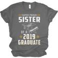 Super Proud Sister Of A 2019 Graduate Shirt Graduation Unisex Jersey T-Shirt