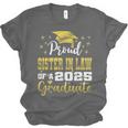 Super Proud Sister In Law Of 2025 Graduate Graduation Family Unisex Jersey T-Shirt