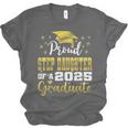 Super Proud Step Daughter Of 2025 Graduate Graduation Family Unisex Jersey T-Shirt